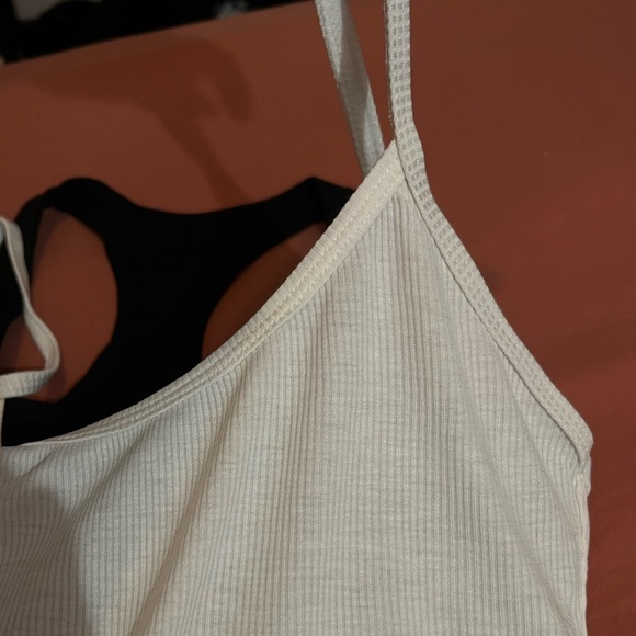 SET Active Workout Top - Sporty Layered Cami + Sports Bra, NWT - Picture 9 of 12